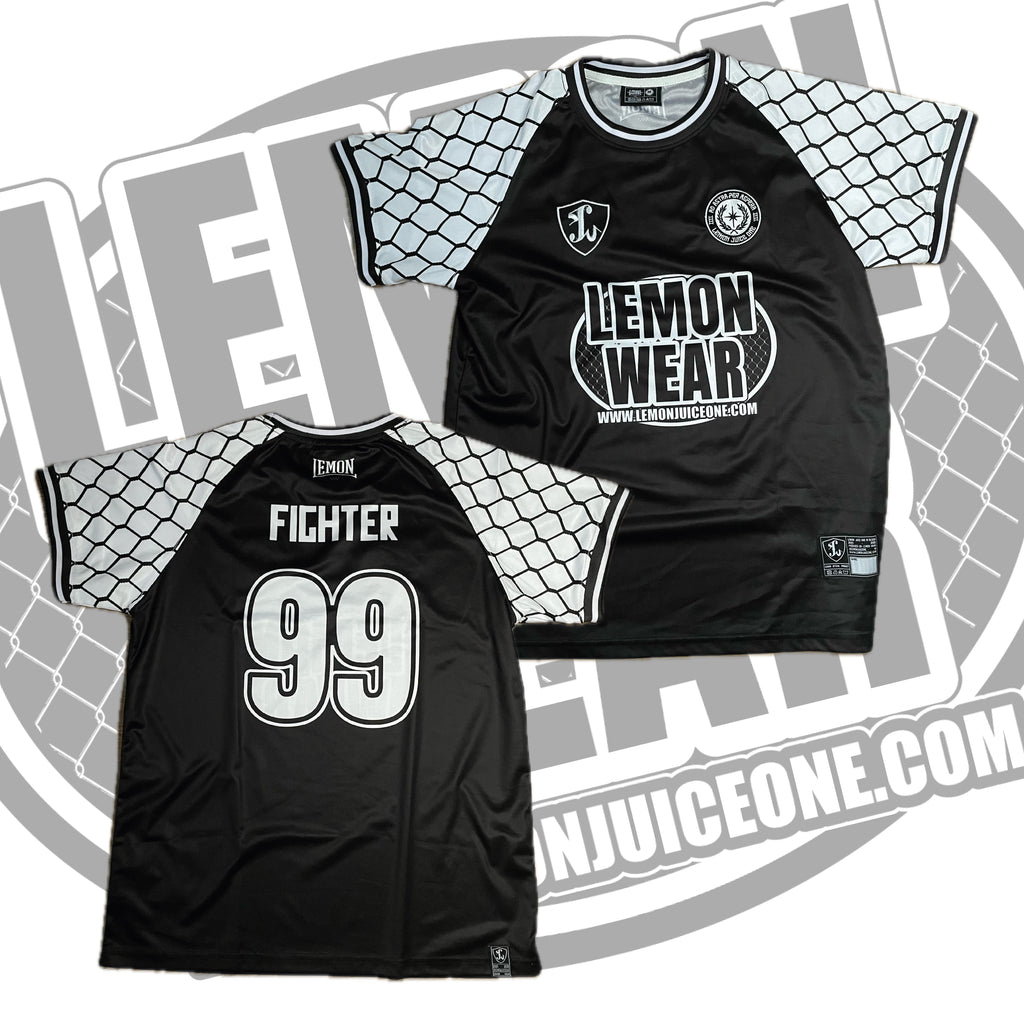 LEMON SHIRT BLACK. FIGHTER. 99. (PRESALE)