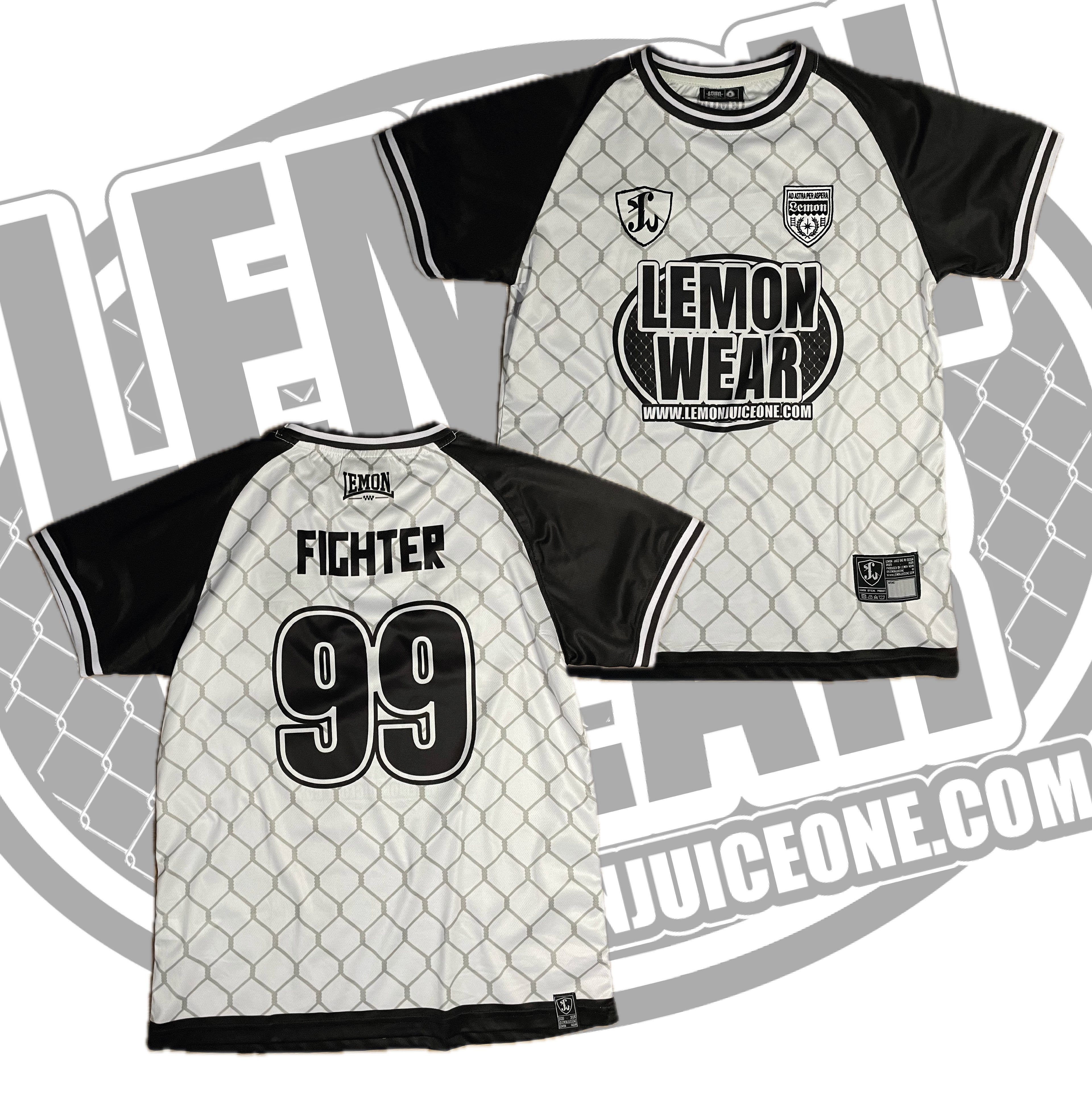 LEMON SHIRT WITHE, FIGHTER. 99. (PRESALE)